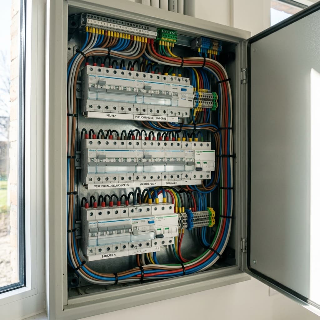 Installation tableau électrique moderne