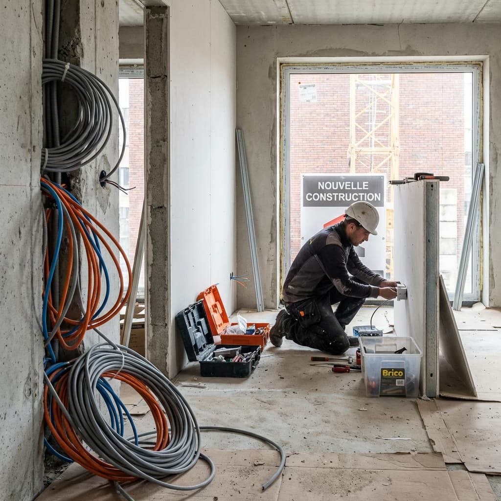Installation électrique neuf